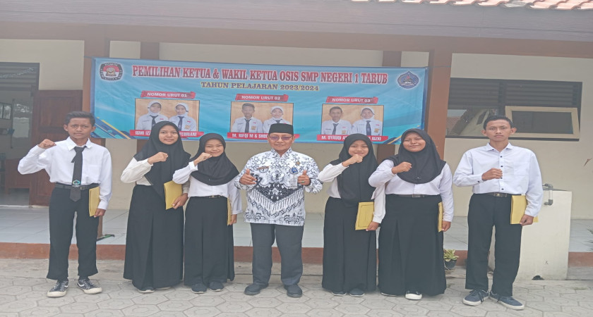 Pemaparan Visi dan Misi Calon Ketua dan Wakil Ketua OSIS SMPN 1 Tarub